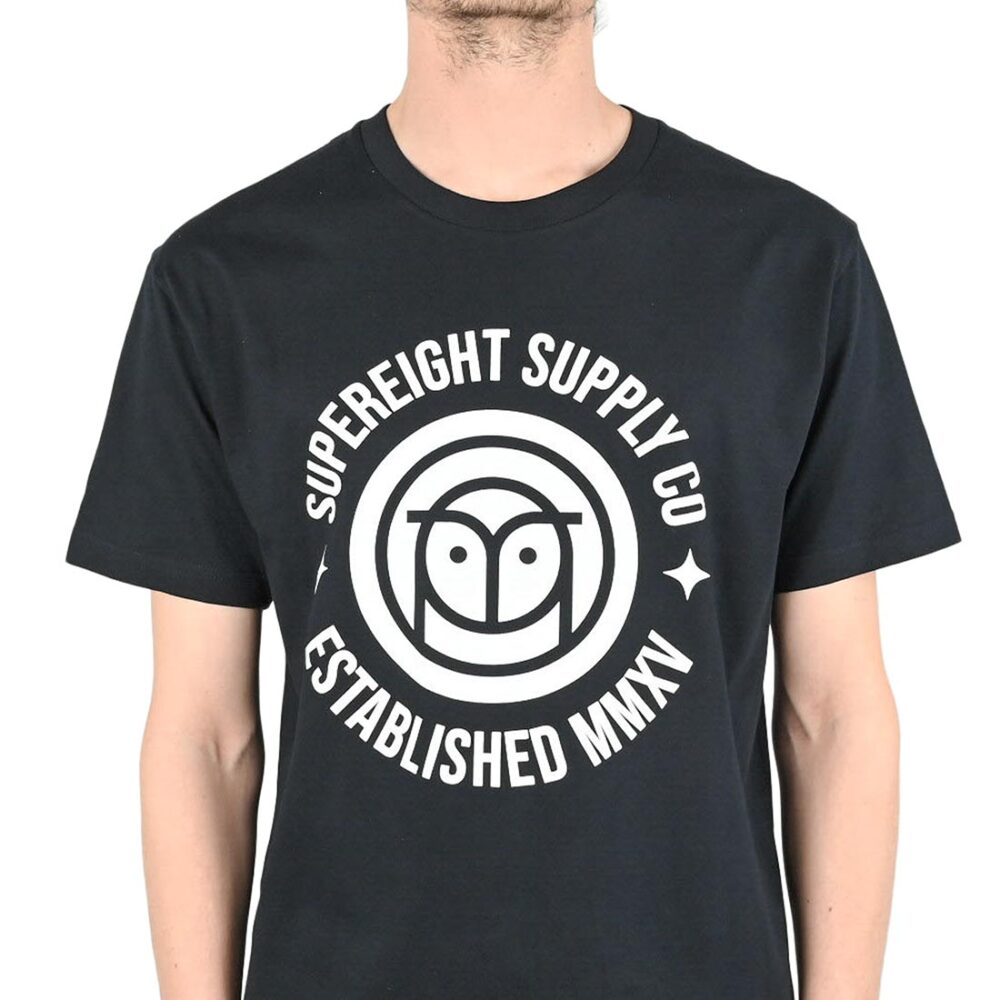 Supereight Supply Co Owl S/S T-Shirt - Navy