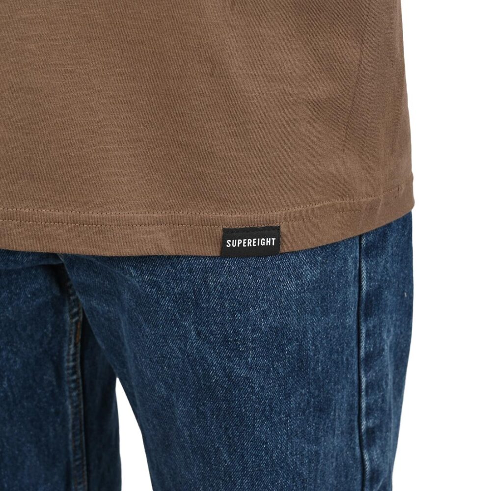 Supereight Supply Co Owl S/S T-Shirt - Walnut