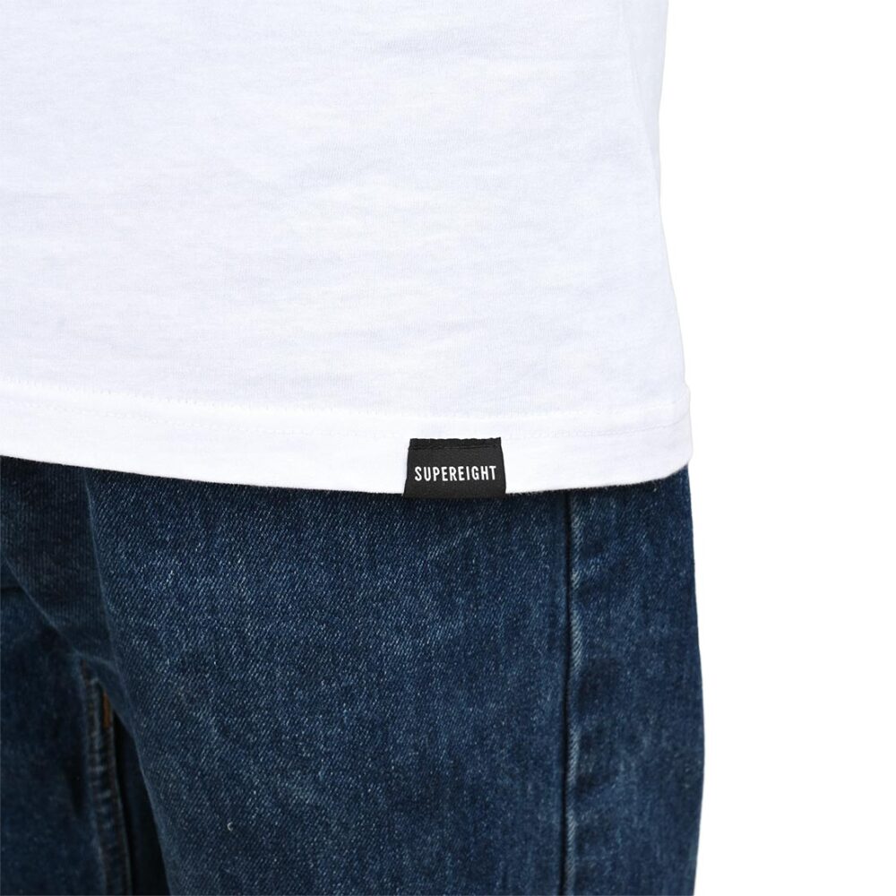 Supereight Supply Co Owl S/S T-Shirt - White