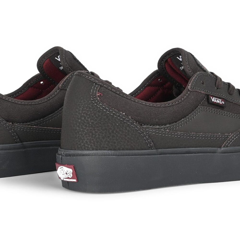 Vans Curren Caples Skate Shoes - Dark Brown