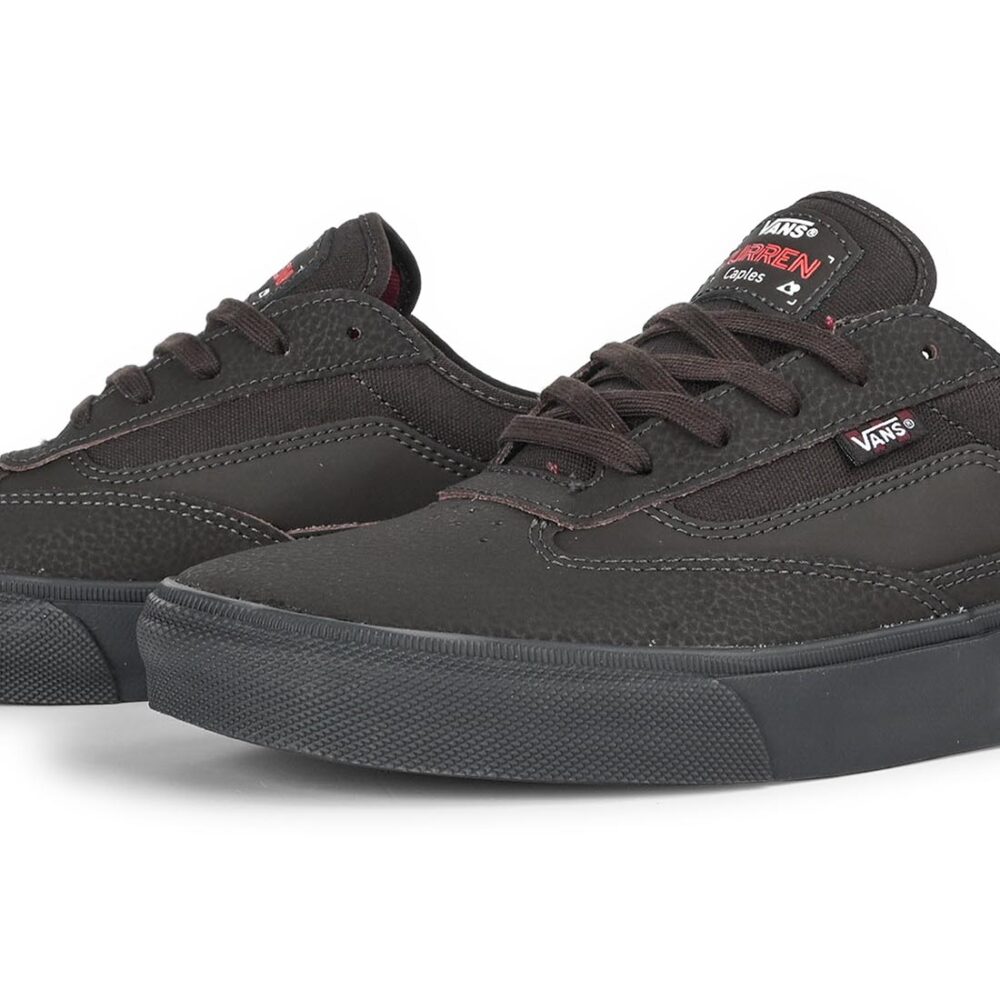 Vans Curren Caples Skate Shoes - Dark Brown
