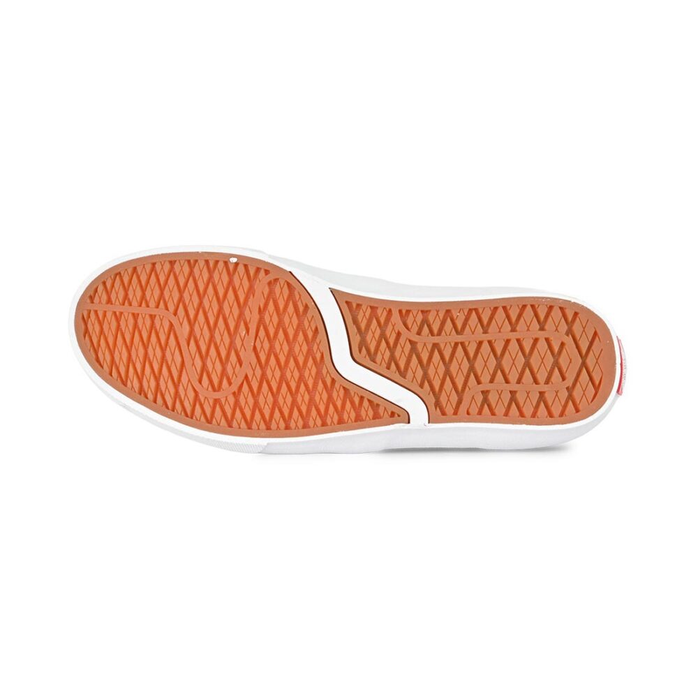 Vans Curren Caples Skate Shoes - Red/White