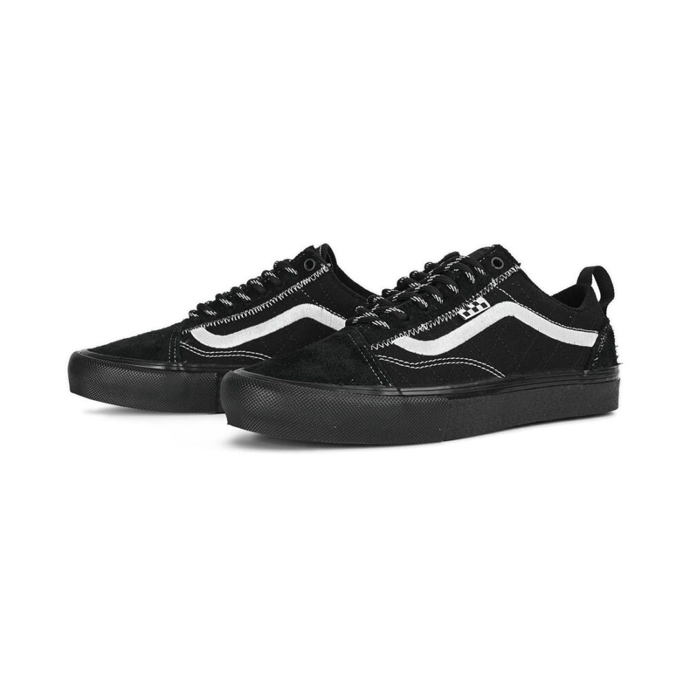 Vans Doobie Skate Old Skool Net Skate Shoes - Black/Black
