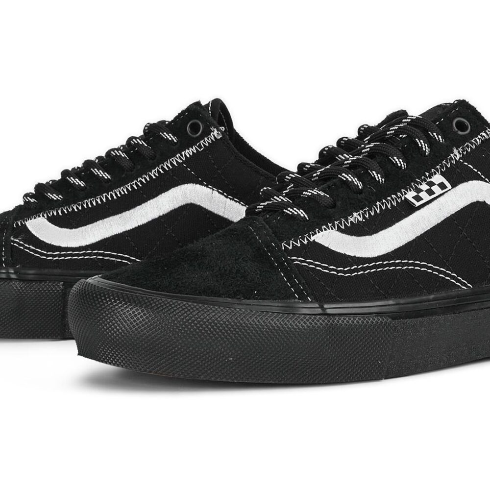 Vans Doobie Skate Old Skool Net Skate Shoes - Black/Black