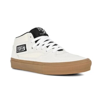 Vans Half Cab Skate Shoes - Antique White/Gum