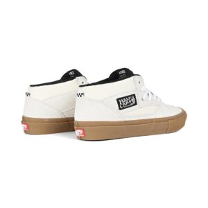 Vans Half Cab Skate Shoes - Antique White/Gum