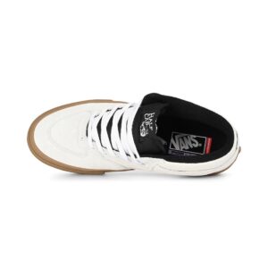 Vans Half Cab Skate Shoes - Antique White/Gum