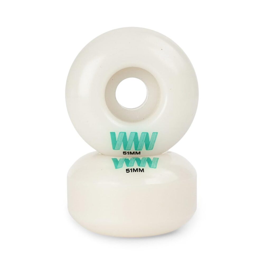 Wayward Tom Snape Classic 51mm Skateboard Wheels - White