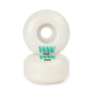 Wayward Tom Snape Classic 51mm Skateboard Wheels - White