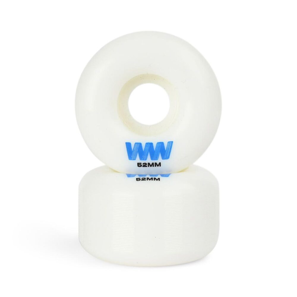 Wayward Waypoint Formula 52mm Skateboard Wheels - White/Yellow