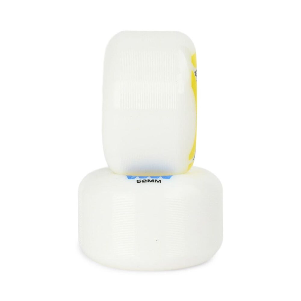 Wayward Waypoint Formula 52mm Skateboard Wheels - White/Yellow