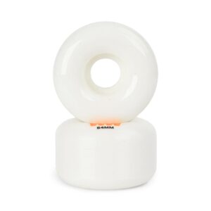 Wayward Waypoint Formula 54mm Skateboard Wheels - White/Orange