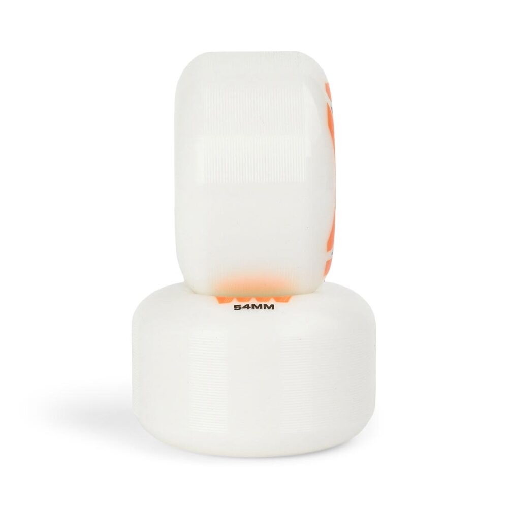 Wayward Waypoint Formula 54mm Skateboard Wheels - White/Orange