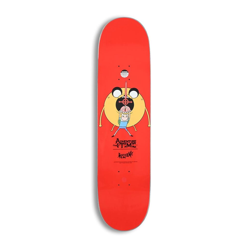 Welcome x Adventure Time Heroes 8.5" Skateboard Deck