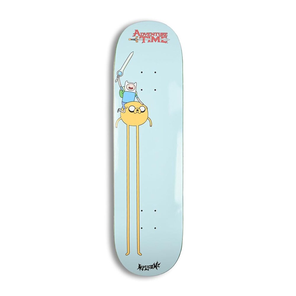 Welcome x Adventure Time Heroes 8.5" Skateboard Deck