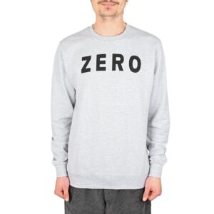 Zero Army Crew Sweater - Grey