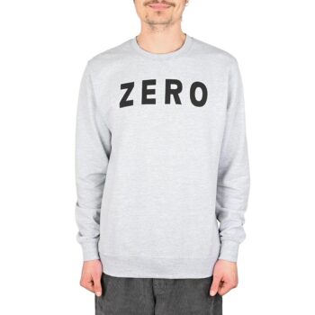 Zero Army Crew Sweater - Grey