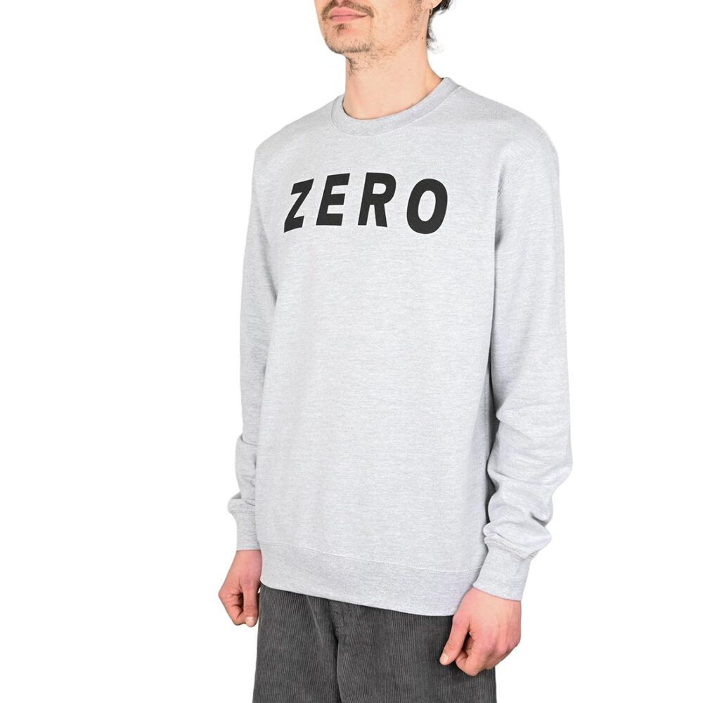 Zero Army Crew Sweater - Grey