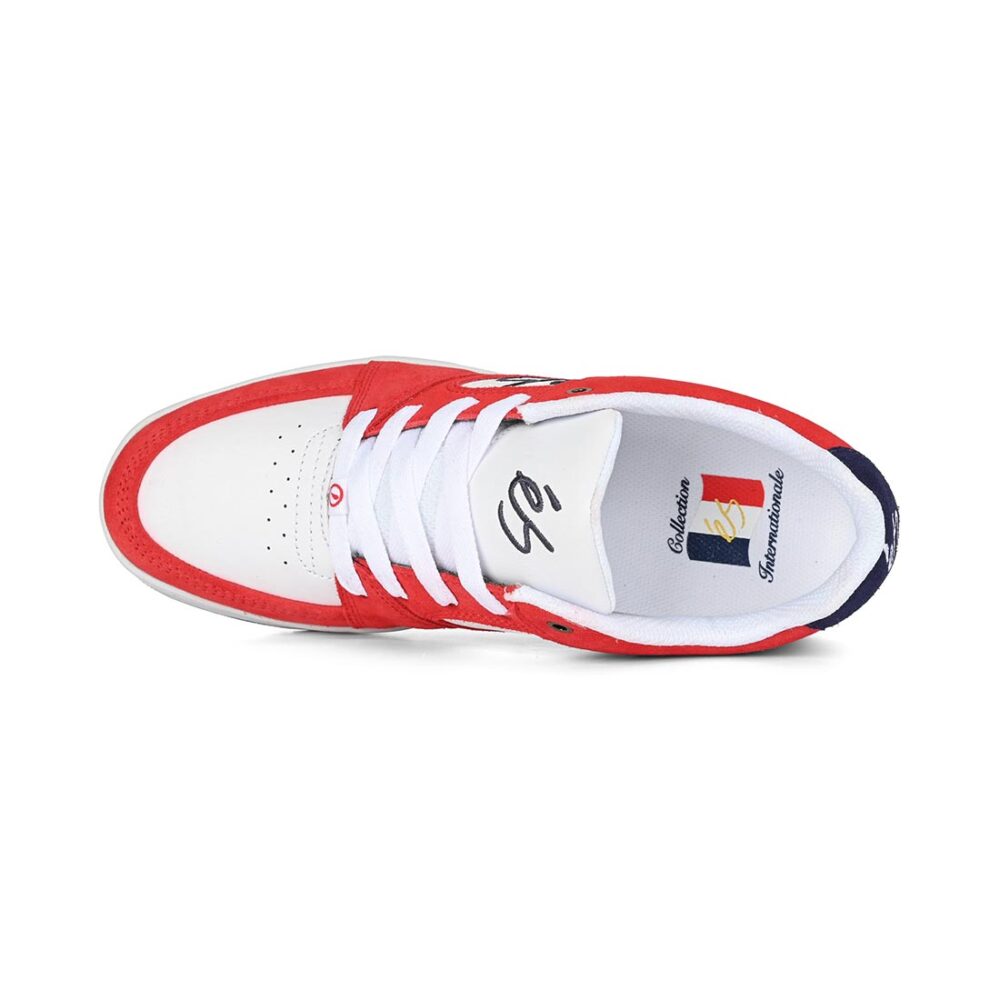 eS Accel Slim Skate Shoes - Red/White/Navy