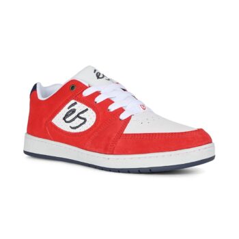 eS Accel Slim Skate Shoes - Red/White/Navy