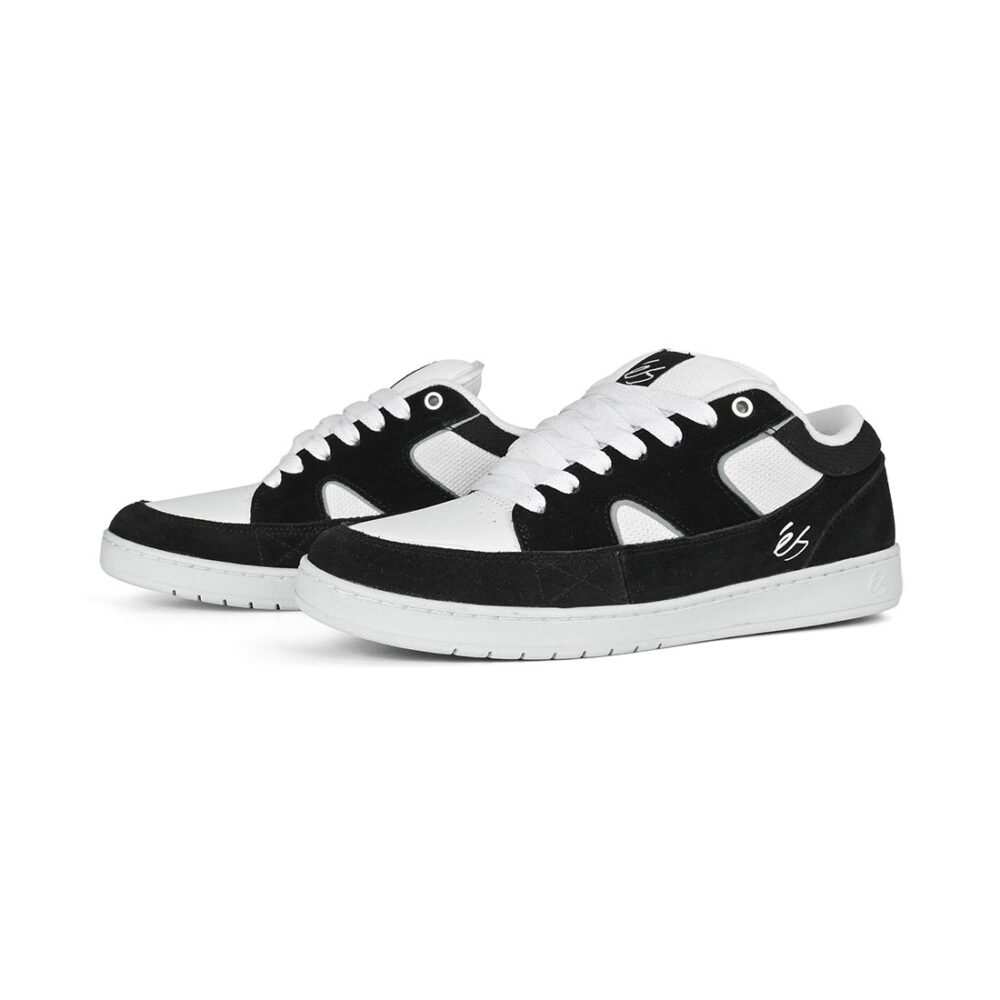 eS Sophisto Low Top Skate Shoes - Black/White