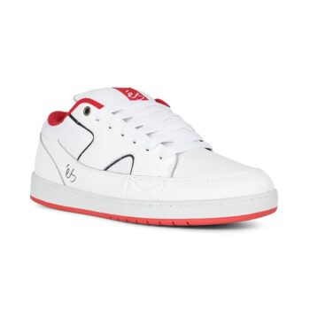 eS Sophisto Low Top Skate Shoes - White/Navy/Red