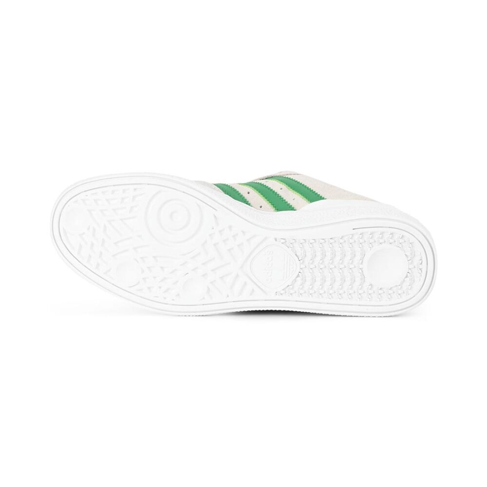 Adidas Busenitz Skate Shoes - Crystal White/Crystal White/Gold Metallic