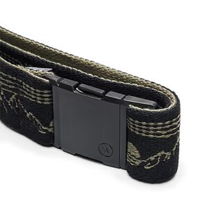 Arcade Out Of Range Long Stretch Belt - Ivy Green