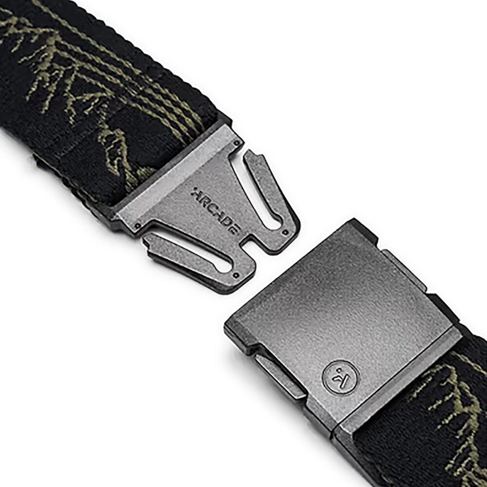 Arcade Out Of Range Long Stretch Belt - Ivy Green