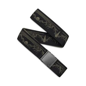 Arcade Out Of Range Long Stretch Belt - Ivy Green