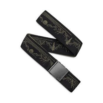Arcade Out Of Range Long Stretch Belt - Ivy Green