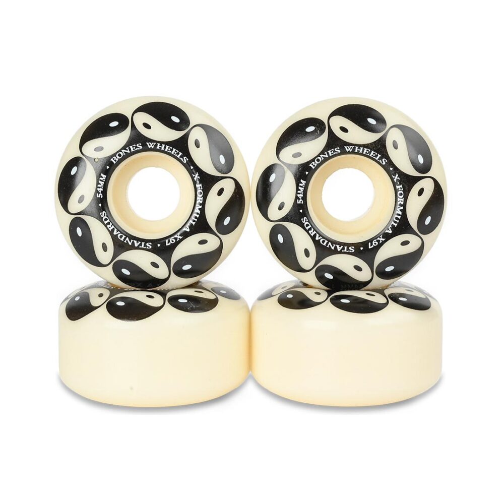 Bones X-Formula Yin Yang V1 Standards 97a 54mm Skateboard Wheels