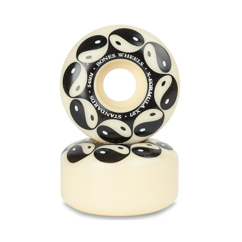 Bones X-Formula Yin Yang V1 Standards 97a 54mm Skateboard Wheels