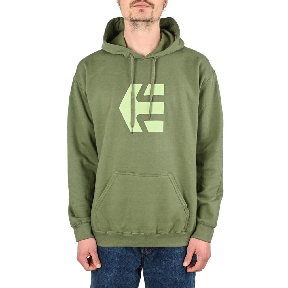 Etnies Classic Icon Pullover Hoodie - Olive