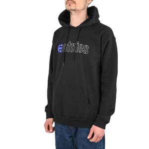 Etnies Ecorp Pullover Hoodie - Black/Blue/White