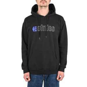 Etnies Ecorp Pullover Hoodie - Black/Blue/White