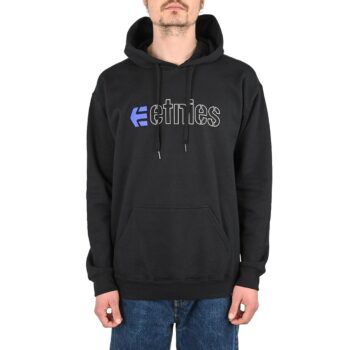 Etnies Ecorp Pullover Hoodie - Black/Blue/White