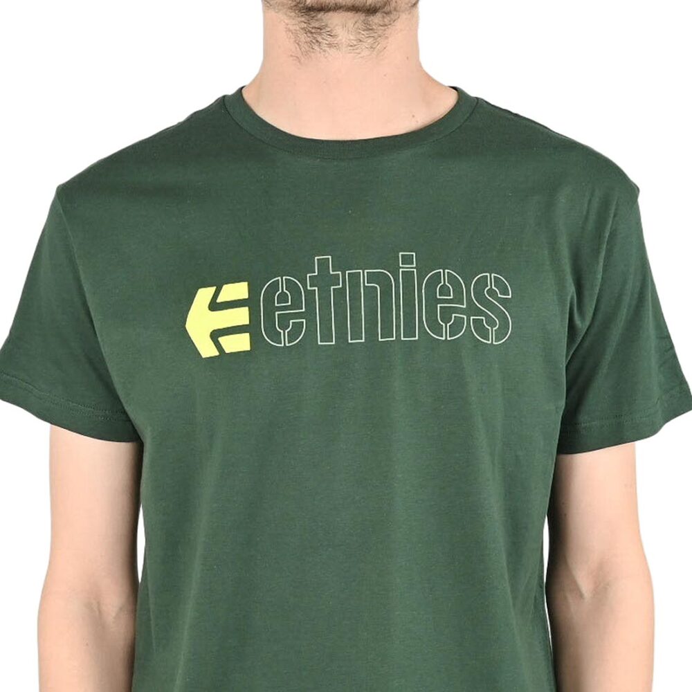 Etnies Ecorp S/S T-Shirt - Dark Green