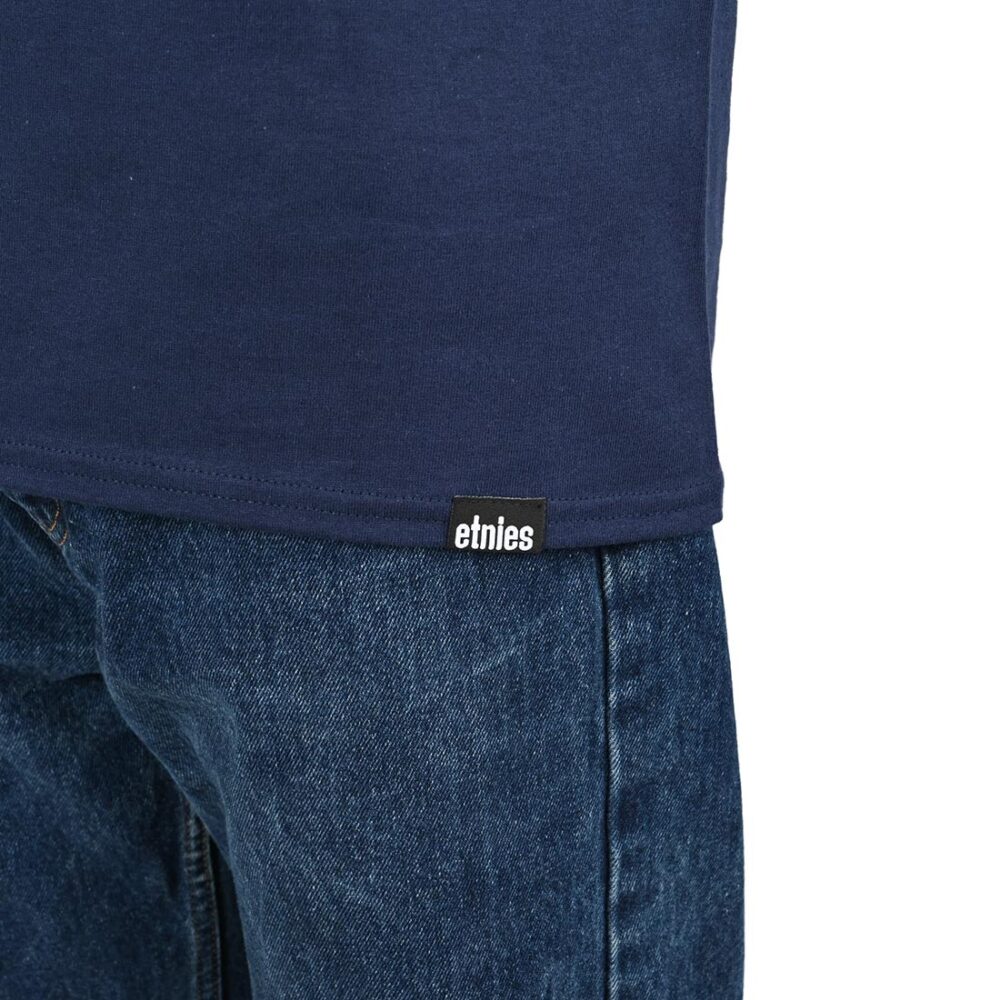 Etnies Icon S/S T-Shirt - Navy/Blue