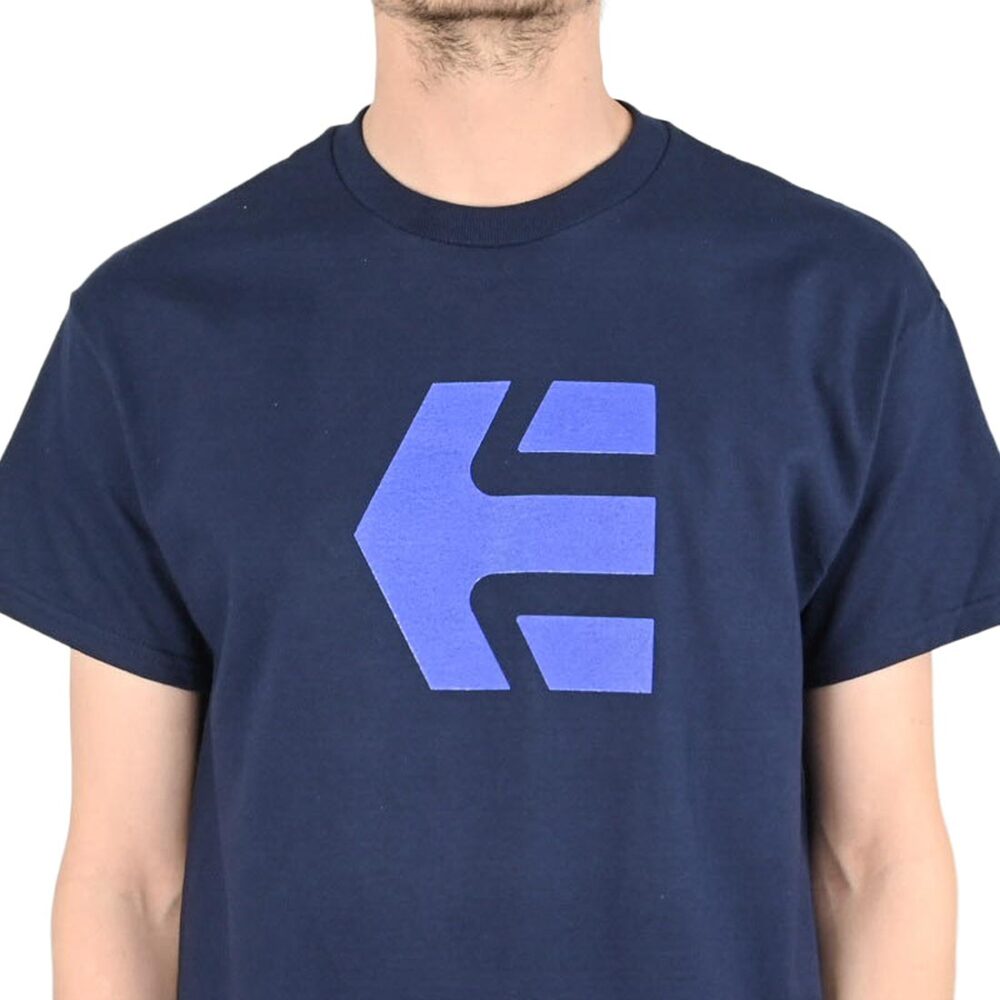 Etnies Icon S/S T-Shirt - Navy/Blue
