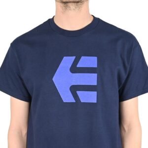 Etnies Icon S/S T-Shirt - Navy/Blue