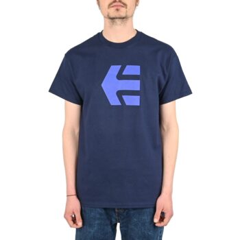 Etnies Icon S/S T-Shirt - Navy/Blue
