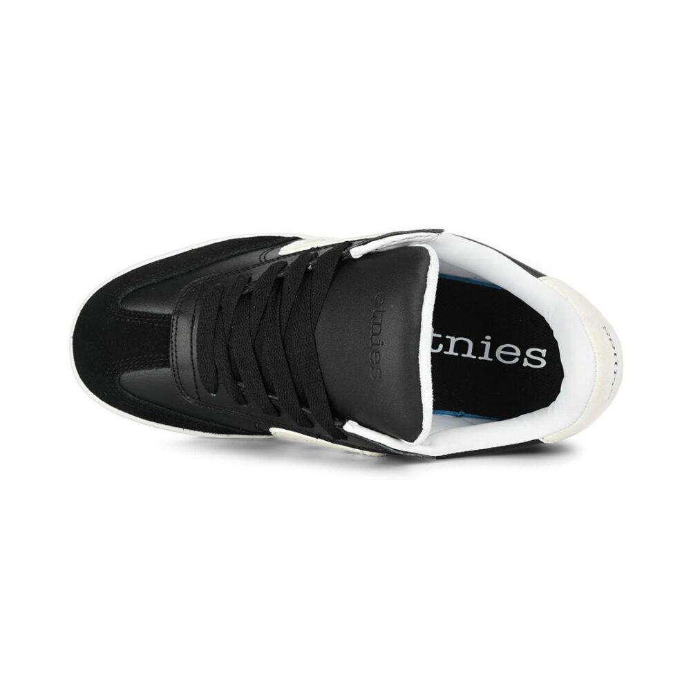Etnies Lo Cut Skate Shoes - Black/White/White