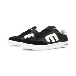 Etnies Lo Cut Skate Shoes - Black/White/White