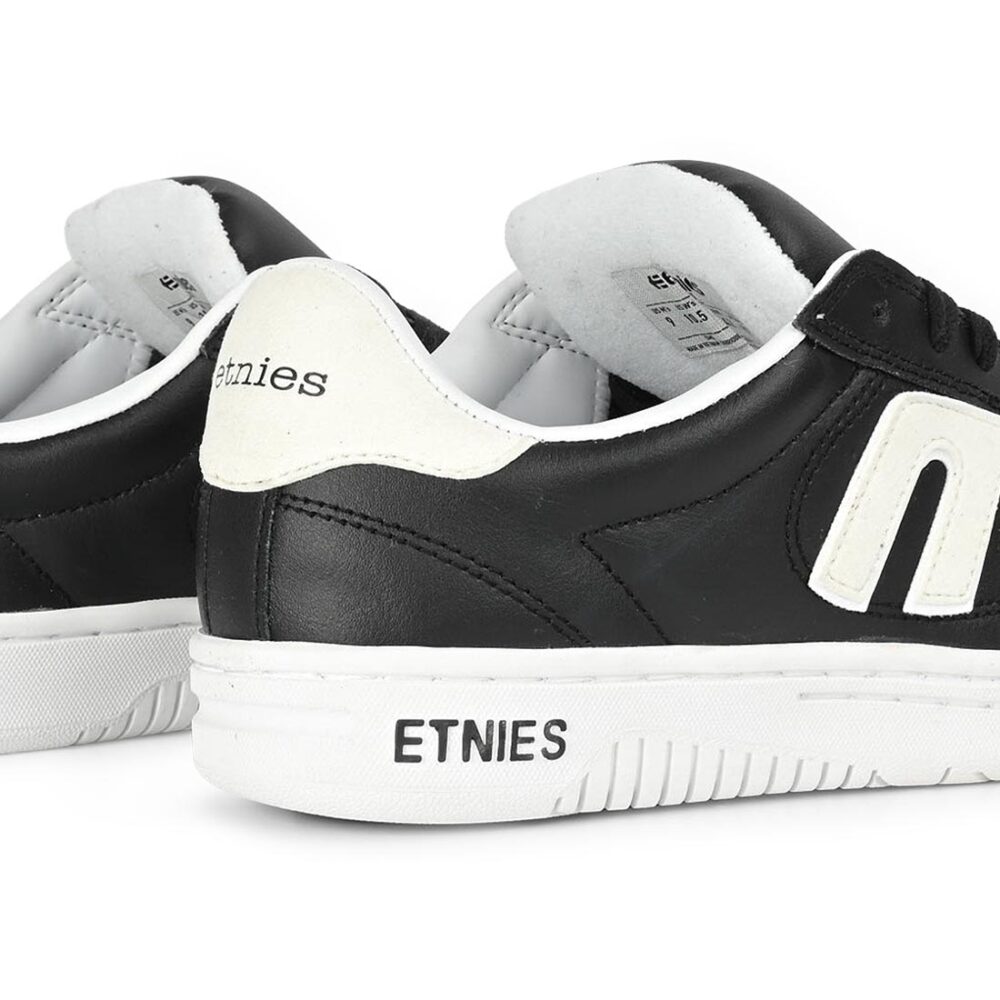 Etnies Lo Cut Skate Shoes - Black/White/White