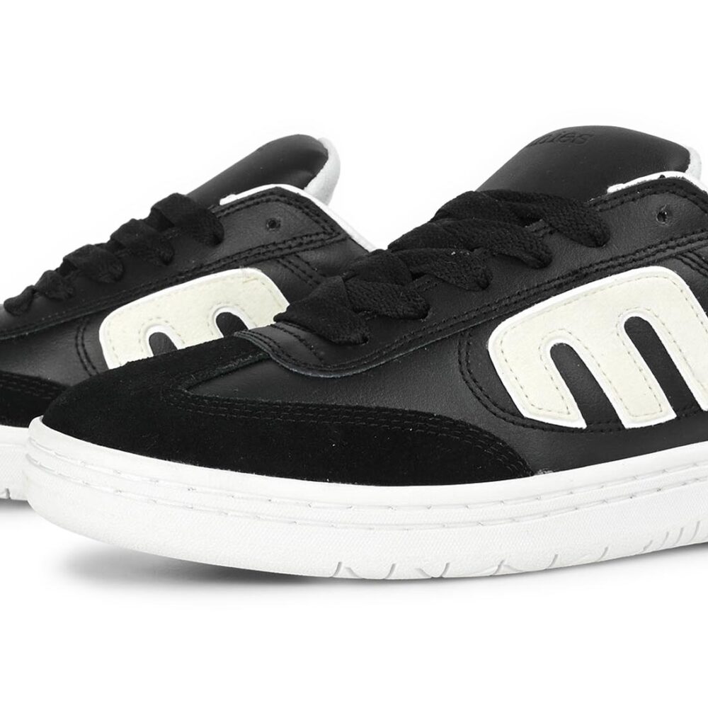 Etnies Lo Cut Skate Shoes - Black/White/White