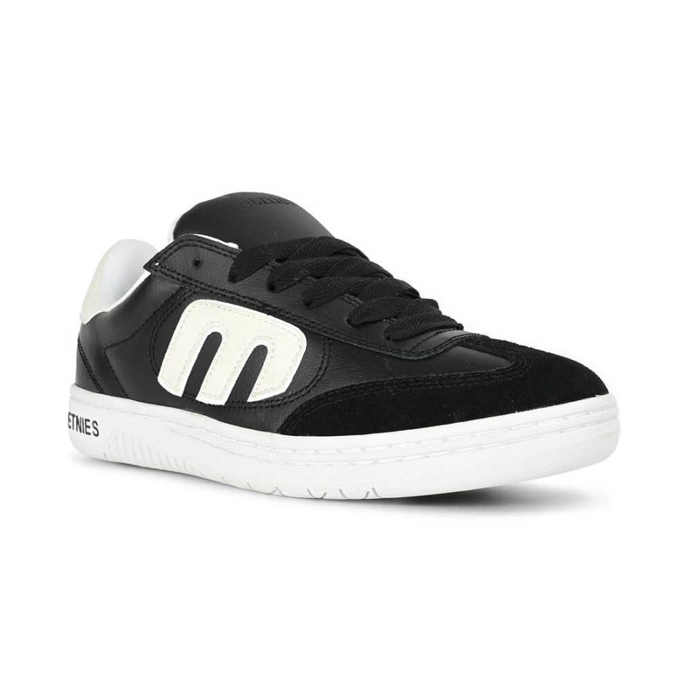 Etnies Lo Cut Skate Shoes - Black/White/White