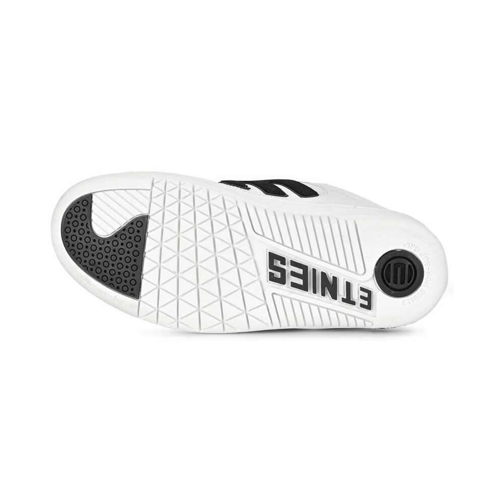 Etnies Lo Cut Skate Shoes - White/Black/White
