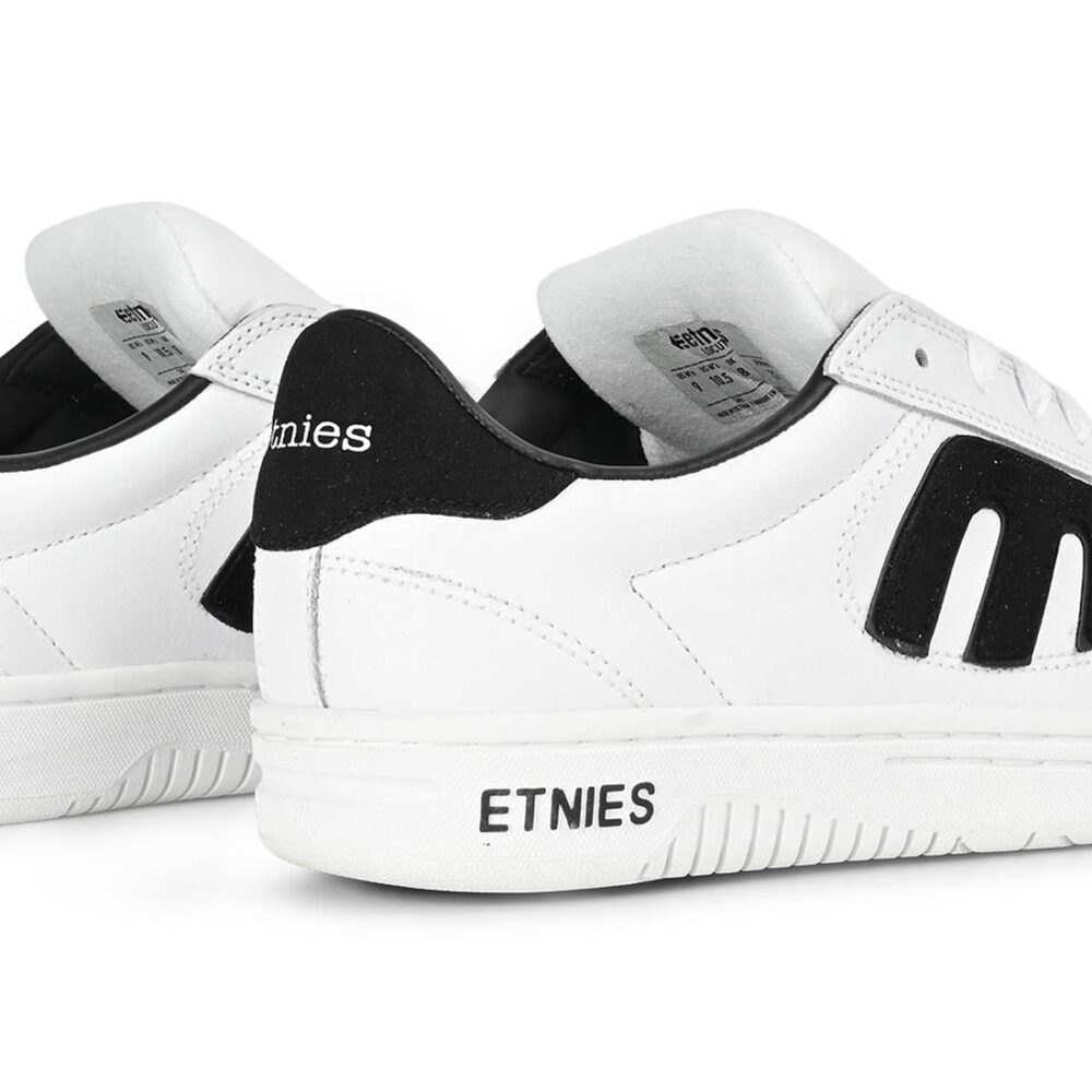 Etnies Lo Cut Skate Shoes - White/Black/White