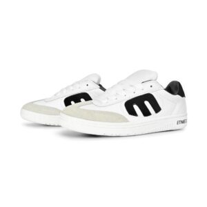Etnies Lo Cut Skate Shoes - White/Black/White